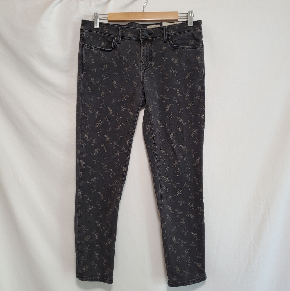 All Saints Brodie Low Rise Cropped Skinny Jeans 31